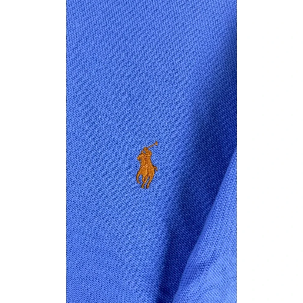 Polo Ralph Lauren Polo Shirt Mens XL Blue Excellent Classic Fit Short Sleeve